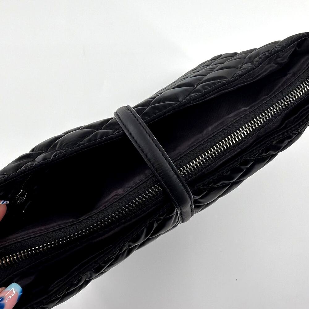MZ Wallace Black Medium Astor Hobo Crossbody Handbag - Picture 6 of 13